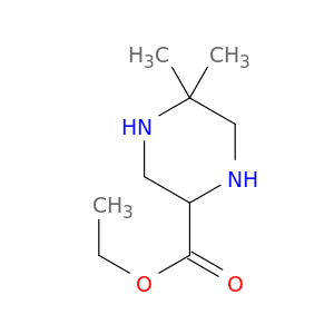 ETHYL 5,5-DIMETHYLPIPERAZINE-2-CARBOXYLATE