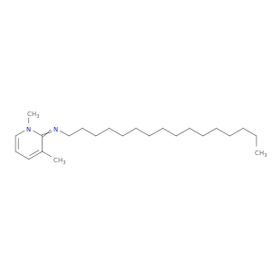 1-Hexadecanamine, N-(1,3-dimethyl-2(1H)-pyridinylidene)-