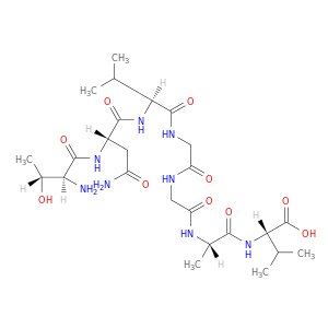 L-Valine, L-threonyl-L-asparaginyl-L-valylglycylglycyl-L-alanyl-