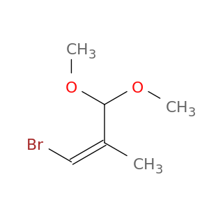 1-Propene, 1-bromo-3,3-dimethoxy-2-methyl-, (Z)-