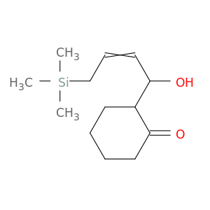Cyclohexanone, 2-[1-hydroxy-4-(trimethylsilyl)-2-butenyl]-