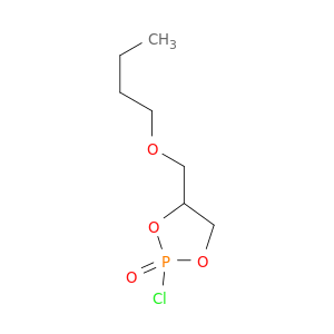 1,3,2-Dioxaphospholane, 4-(butoxymethyl)-2-chloro-, 2-oxide