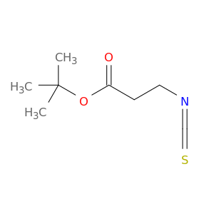 Propanoicacid, 3-isothiocyanato-, 1,1-dimethylethyl ester (9CI)
