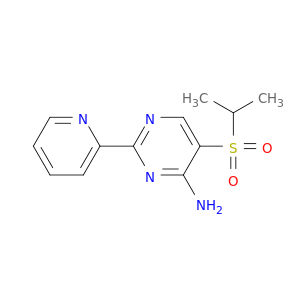 5-[(1-甲基乙基)磺酰基]-2-(2-吡啶基)-4-嘧啶胺