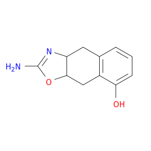 Naphth[2,3-d]oxazol-8-ol, 2-amino-3a,4,9,9a-tetrahydro-