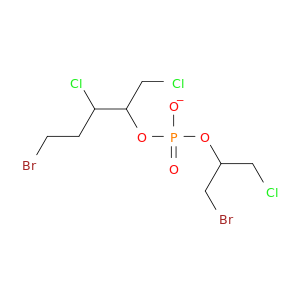Phosphoric acid, 2-bromo-1-(chloromethyl)ethyl 2-bromoethyl2-chloro-1-(chloromethyl)ethyl ester