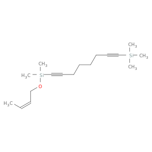 Silane, [8-[[(2Z)-2-butenyloxy]dimethylsilyl]-1,7-octadiynyl]trimethyl-