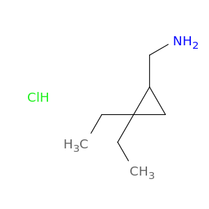 (2,2-Diethylcyclopropyl)methanamine hydrochloride