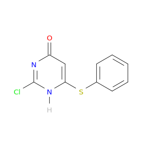 4(1H)-Pyrimidinone,2-chloro-6-(phenylthio)-