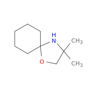 1-Oxa-4-azaspiro[4.5]decane, 3,3-dimethyl-