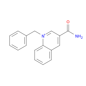 Quinolinium, 3-(aminocarbonyl)-1-(phenylmethyl)-