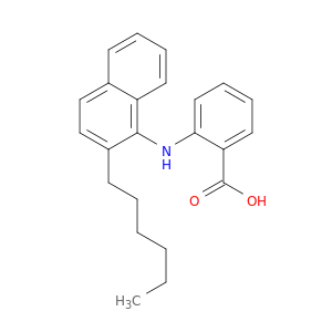 N-(2-HEXYL-NAPHTHALEN-1-YL)ANTHRANILIC ACID
