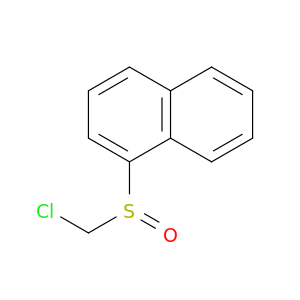 Naphthalene, 1-[(chloromethyl)sulfinyl]-