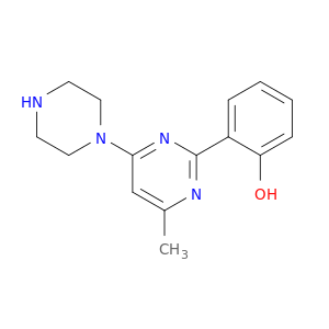 2-(4-METHYL-6-PIPERAZIN-1-YLPYRIMIDIN-2-YL)PHENOL