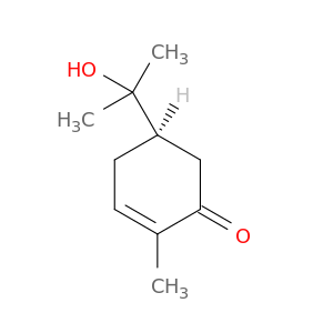 2-Cyclohexen-1-one, 5-(1-hydroxy-1-methylethyl)-2-methyl-, (R)-