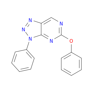3H-1,2,3-Triazolo[4,5-d]pyrimidine, 5-phenoxy-3-phenyl-