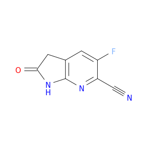 5-氟-2,3-二氢-2-氧代-1H-Pyrrolo[2,3-B]吡啶-6-碳腈