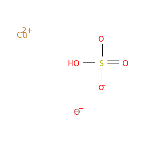 COPPER (II) HYDROXIDE SULFATE