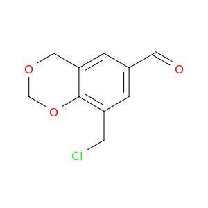 4H-1,3-苯二氧辛-6-羧甲醛,8-(氯甲基)-