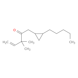 4-Penten-2-one, 3,3-dimethyl-1-(2-pentylcyclopropyl)-