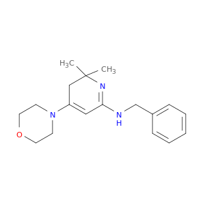 N-BENZYL-6,6-DIMETHYL-4-MORPHOLIN-4-YL-5H-PYRIDIN-2-AMINE