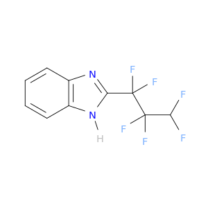 1H-Benzimidazole, 2-(1,1,2,2,3,3-hexafluoropropyl)-