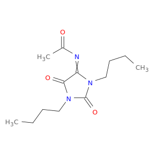 Acetamide, N-(1,3-dibutyl-2,5-dioxo-4-imidazolidinylidene)-