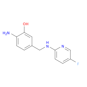 Phenol, 2-amino-5-[[(5-fluoro-2-pyridinyl)amino]methyl]-