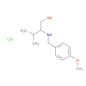 2-{[(4-methoxyphenyl)methyl]amino}-3-methylbutan-1-ol hydrochloride