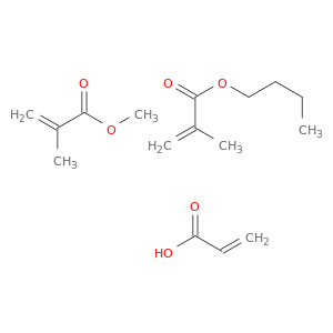 acrylic acid; butyl 2-methylprop-2-enoate; methyl 2-methylprop-2-enoate