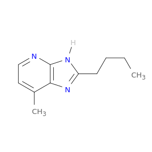 1H-Imidazo[4,5-b]pyridine, 2-butyl-7-methyl-