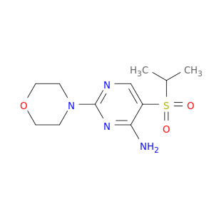 5-异丙基磺酰基-2-吗啉嘧啶-4-胺