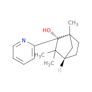 Bicyclo[2.2.1]heptan-2-ol, 1,3,3-trimethyl-2-(2-pyridinyl)-, (1R,2R,4S)-