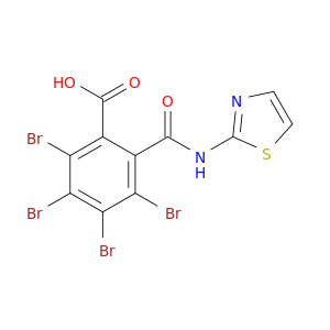 2,3,4,5-四溴罗-6-[(2-噻唑氨基)羰基]苯甲酸