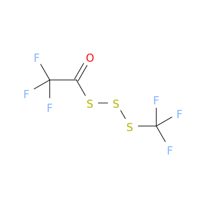 Trisulfide, trifluoroacetyl trifluoromethyl