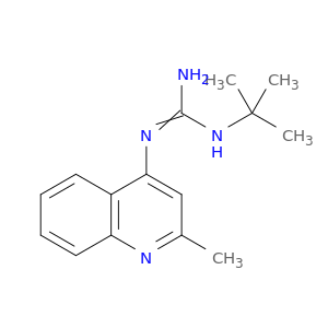 1-TERT-BUTYL-2-(2-METHYL-4-QUINOLYL)GUANIDINE