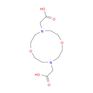 1,7-Dioxa-4,10-diazacyclododecane-4,10-diacetic acid
