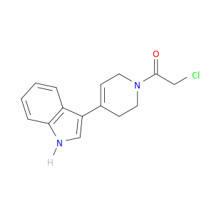 2-氯-1-[4-(1H-吲哚-3-基)-1,2,3,6-四氢吡啶-1-基]乙酮