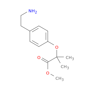 Propanoic acid, 2-[4-(2-aminoethyl)phenoxy]-2-methyl-, methyl ester