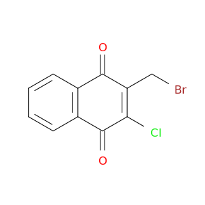 1,4-Naphthalenedione, 2-(bromomethyl)-3-chloro-