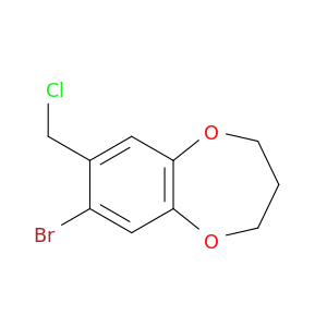 7-Bromo-8-(chloromethyl)-3,4-dihydro-2H-1,5-benzodioxepine