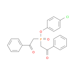 Phosphinic acid, bis(2-oxo-2-phenylethyl)-, 4-chlorophenyl ester