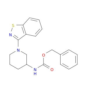 (1-(苯并[D]异噻唑-3-基)哌啶-3-基)氨基甲酸苄酯