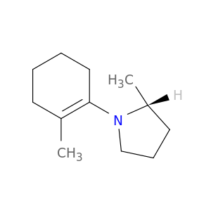 Pyrrolidine, 2-methyl-1-(2-methyl-1-cyclohexen-1-yl)-, (R)-