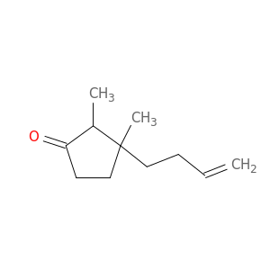 Cyclopentanone, 3-(3-butenyl)-2,3-dimethyl-