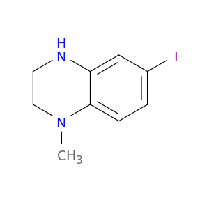 6-Iodo-1-methyl-1,2,3,4-tetrahydroquinoxaline