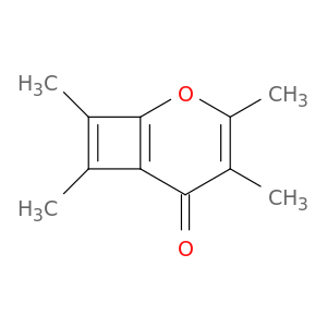 2-Oxabicyclo[4.2.0]octa-1(6),3,7-trien-5-one, 3,4,7,8-tetramethyl-
