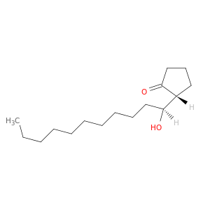 Cyclopentanone, 2-[(1S)-1-hydroxyundecyl]-, (2R)-
