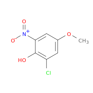 Phenol, 2-chloro-4-methoxy-6-nitro-