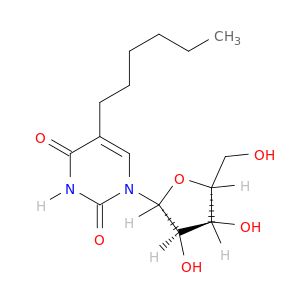 Uridine, 5-hexyl-